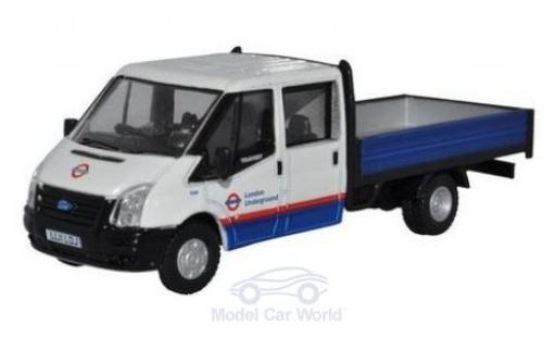 Coche miniatura Ford Transit 1/76 Oxford Dropside London Underground Ford Transit 1/76 Oxford Dropside London Underground coche miniatura