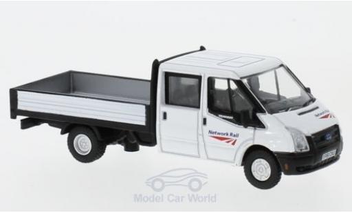Ford Transit 1/76 Oxford Dropside Network Rail coche miniatura