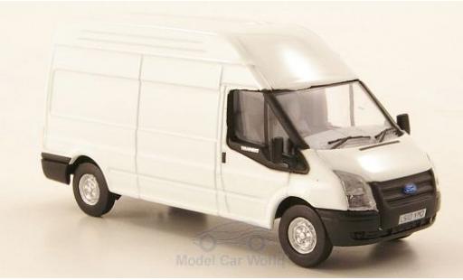 Ford Transit 1/76 Oxford blanco 2010 Hochdachkasten coche miniatura