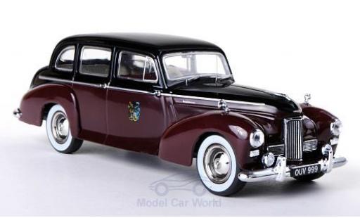 Humber Pullman 1/43 Oxford negro/rojo RHD Rothschild coche miniatura