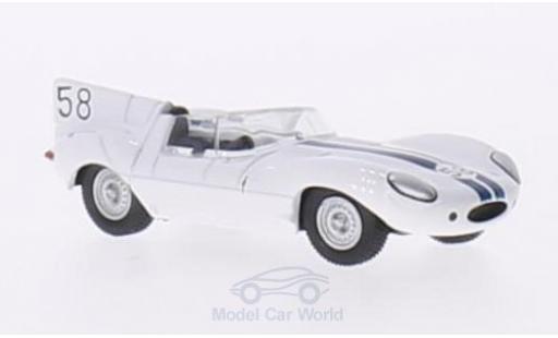 Jaguar D-Type 1/76 Oxford RHD No.58 Lime Rock Park 1957 W.Hansgen coche miniatura