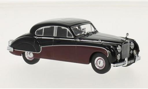 Jaguar MK 1/43 Oxford IX negro/rojo RHD coche miniatura