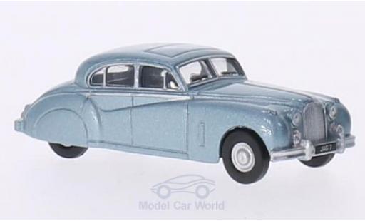 Jaguar MK 1/76 Oxford MkVII metalico azul RHD coche miniatura