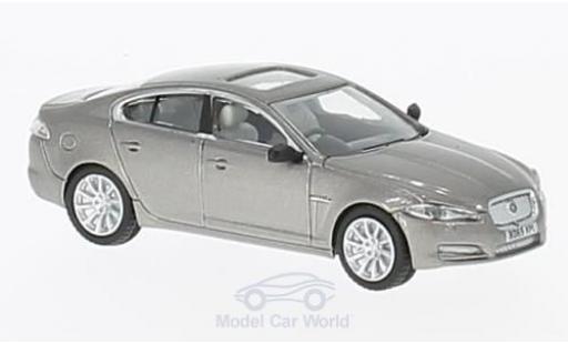Coche miniatura Jaguar XF 1/76 Oxford metalico gris Jaguar XF 1/76 Oxford metalico gris coche miniatura