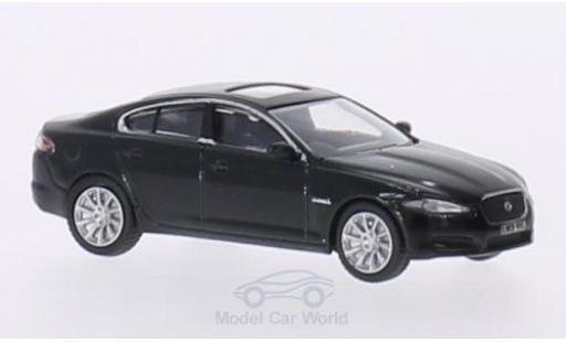 Coche miniatura Jaguar XF 1/76 Oxford metalico negro RHD Jaguar XF 1/76 Oxford metalico negro RHD coche miniatura