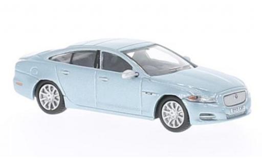 Jaguar XJ 1/76 Oxford metalico azul coche miniatura