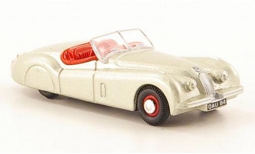 Coche miniatura Jaguar XK 1/76 Oxford 120 metalico beige Jaguar XK 1/76 Oxford 120 metalico beige coche miniatura