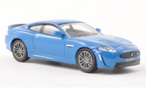 Jaguar XKR 1/76 Oxford -S azul coche miniatura