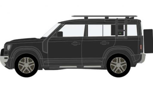 Coche miniatura Land Rover Defender 1/76 Oxford 110 Explorer negro RHD Land Rover Defender 1/76 Oxford 110 Explorer negro RHD coche miniatura