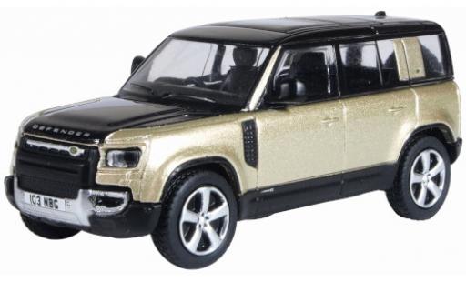 Coche miniatura Land Rover Defender 1/76 Oxford 110X (L663) metalico marron/negro RHD 2020 Land Rover Defender 1/76 Oxford 110X (L663) metalico marron/negro RHD 2020 coche miniatura