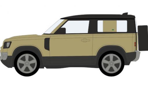 Coche miniatura Land Rover Defender 1/76 Oxford 90 gris Land Rover Defender 1/76 Oxford 90 gris coche miniatura