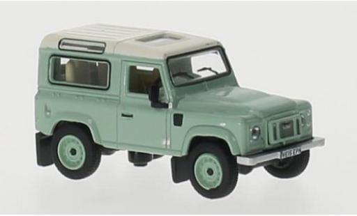 Coche miniatura Land Rover Defender 1/76 Oxford 90 verde/beige RHD Station Wagon Land Rover Defender 1/76 Oxford 90 verde/beige RHD Station Wagon coche miniatura