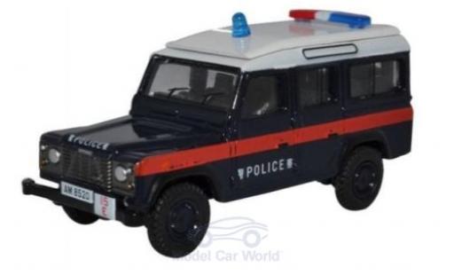 Land Rover Defender 1/76 Oxford LWB Station Wagon Hong Kong Police coche miniatura