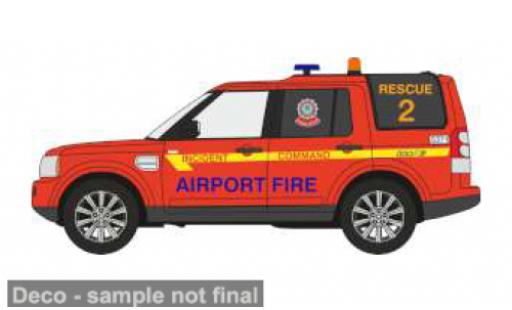Coche miniatura Land Rover Discovery 1/76 Oxford 4 Dublin Airport Fire Service 1:76 Land Rover Discovery 1/76 Oxford 4 Dublin Airport Fire Service 1:76 coche miniatura