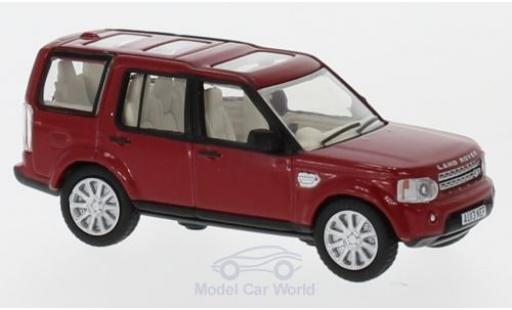 Coche miniatura Land Rover Discovery 1/76 Oxford 4 metalico rojo Land Rover Discovery 1/76 Oxford 4 metalico rojo coche miniatura
