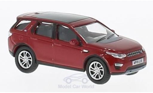 Coche miniatura Land Rover Discovery 1/76 Oxford Sport rojo Land Rover Discovery 1/76 Oxford Sport rojo coche miniatura