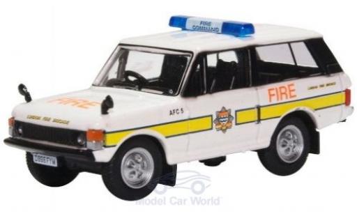 Land Rover Range Rover 1/76 Oxford Classic London Fire Brigade coche miniatura