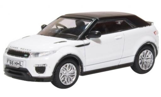 Land Rover Range Rover 1/76 Oxford Evoque Convertible blanco RHD coche miniatura