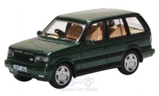 Land Rover Range Rover 1/76 Oxford (P38) metalico verde RHD coche miniatura