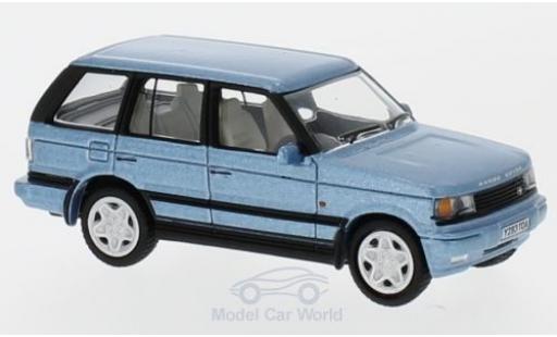 Land Rover Range Rover 1/76 Oxford P38 metalico azul coche miniatura