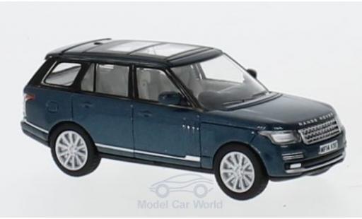 Land Rover Range Rover 1/76 Oxford Vogue metalico verde coche miniatura