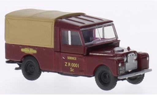 Coche miniatura Land Rover Series 1 1/76 Oxford 109 Canvas RHD British Rail Land Rover Series 1 1/76 Oxford 109 Canvas RHD British Rail coche miniatura