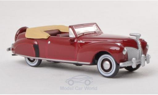 Coche miniatura Lincoln Continental 1/87 Oxford rojo 1941 Lincoln Continental 1/87 Oxford rojo 1941 coche miniatura
