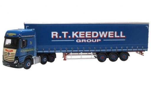 Coche miniatura Mercedes Actros 1/76 Oxford RHD R.T. Keedwell Group bache de camion-SZ Mercedes Actros 1/76 Oxford RHD R.T. Keedwell Group bache de camion-SZ coche miniatura
