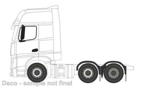 Coche miniatura Mercedes Actros 1/76 Oxford weiss 1:76 Mercedes Actros 1/76 Oxford weiss 1:76 coche miniatura