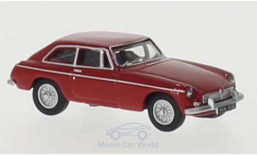 MG B 1/76 Oxford GT rojo RHD coche miniatura