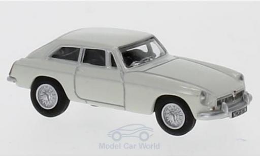 MG B 1/76 Oxford GT blanco coche miniatura