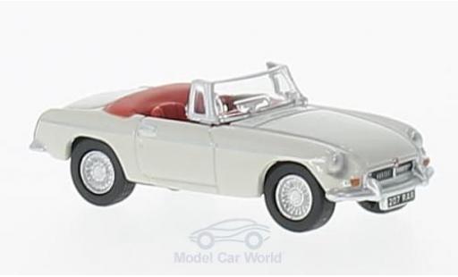 MG B 1/76 Oxford Roadster gris RHD coche miniatura