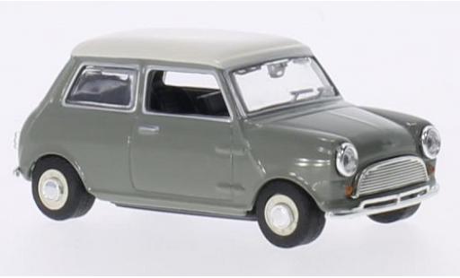 Coche miniatura Mini Cooper 1/43 Oxford gris/blanco RHD Mini Cooper 1/43 Oxford gris/blanco RHD coche miniatura