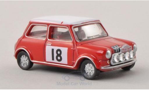 Mini Cooper 1/76 Oxford S MkII No.18 Rallye Monte-Carlo 1968 coche miniatura