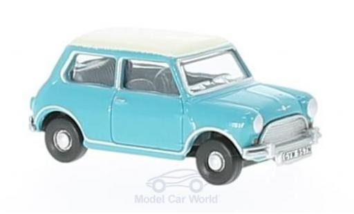 Coche miniatura Mini Cooper S 1/76 Oxford türkis/blanco Mini Cooper S 1/76 Oxford türkis/blanco coche miniatura