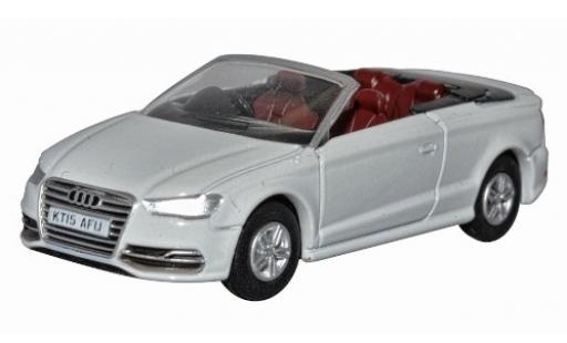 Audi S3 1/76 Oxford cabriolet blanche RHD coche miniatura