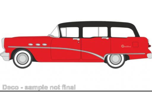 Coche miniatura Buick Century 1/87 Oxford Estate rojo/negro 1954 Buick Century 1/87 Oxford Estate rojo/negro 1954 coche miniatura