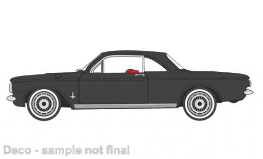 Coche miniatura Chevrolet Corvair 1/87 Oxford Coupe negro 1963 Chevrolet Corvair 1/87 Oxford Coupe negro 1963 coche miniatura