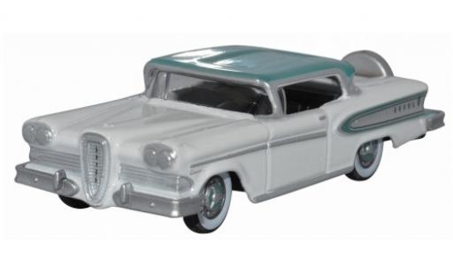 Ford Edsel 1/87 Oxford Citation blanche/turquesa 1958 coche miniatura