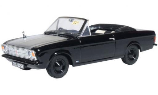 Coche miniatura Ford Cortina 1/43 Oxford MK II Crayford Convertible negro/blanco RHD Ford Cortina 1/43 Oxford MK II Crayford Convertible negro/blanco RHD coche miniatura