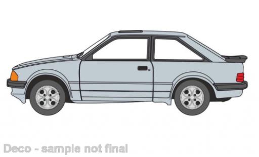 Coche miniatura Ford Escort 1/76 Oxford MK III XR3i metallise gris 1981 Ford Escort 1/76 Oxford MK III XR3i metallise gris 1981 coche miniatura