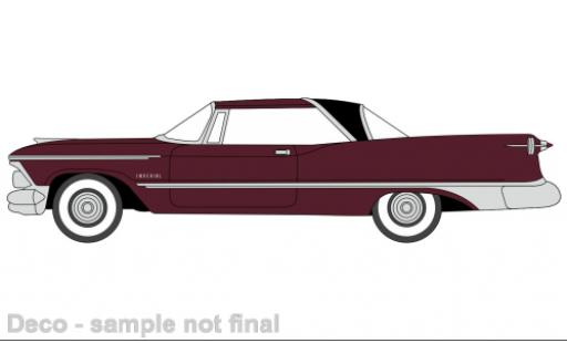 Coche miniatura Imperial Crown 1/87 Oxford 2 Door Hardtop rouge foncé/negro 1959 Imperial Crown 1/87 Oxford 2 Door Hardtop rouge foncé/negro 1959 coche miniatura