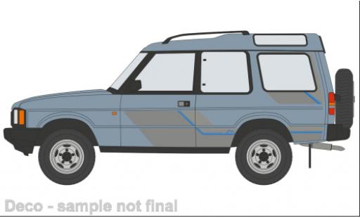 Coche miniatura Land Rover Discovery 1/76 Oxford 1 azul clair Land Rover Discovery 1/76 Oxford 1 azul clair coche miniatura