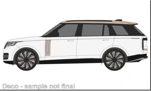 Land Rover Range Rover 1/76 Oxford L460 LWB SV blanche coche miniatura