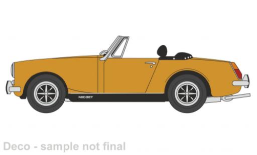 MG Midget 1/76 Oxford MkIII gelb coche miniatura