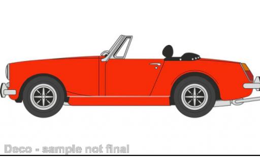 MG Midget 1/76 Oxford MkIII naranja coche miniatura