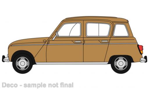 Renault 4 1/76 Oxford beige coche miniatura