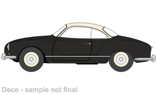 Volkswagen Karmann 1/76 Oxford Ghia negro/blanche coche miniatura