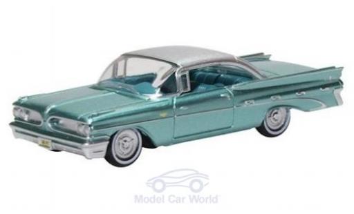 Pontiac Bonneville 1/87 Oxford Coupe verde 1959 coche miniatura