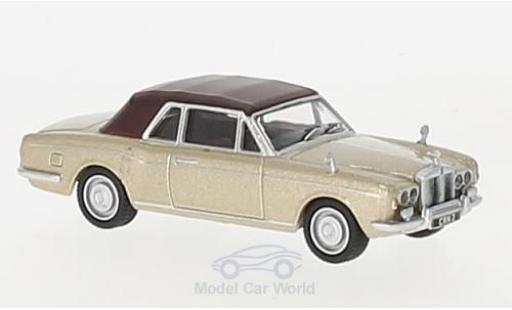 Rolls Royce Corniche 1/76 Oxford Convertible gold/marron RHD coche miniatura
